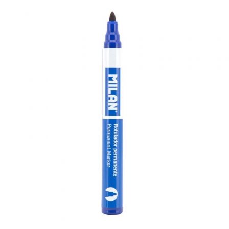 Milan Rotuladores Permanentes Punta Redonda 4 mm Azul (12 unidades) Milan Rotuladores Permanentes Punta Redonda 4 mm Azul (12 unidades)